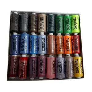 نخ خیاطی اورجینال کد 9 بسته 24 عددی