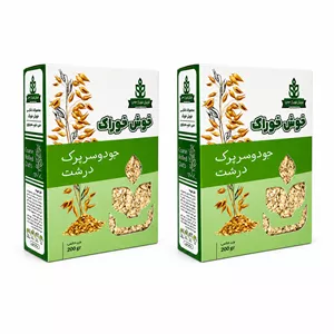 جو دوسر پرک درشت خوش خوراک - 200 گرم بسته 2 عددی