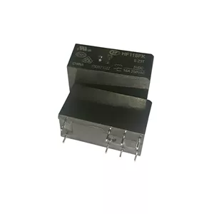 رله الکترونیکی 5 ولت 16 آمپر هونگفا مدل HF115FK/5-Z3T بسته 2 عددی