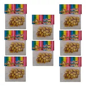 پسته بو داده و شور نایبی - 40 گرم بسته 8 عددی