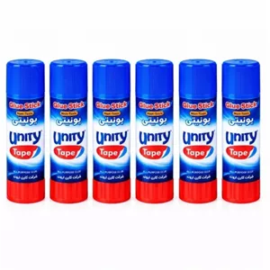 چسب ماتیکی یونیتی مدل GS36 وزن 36 گرم مجموعه 6 عددی