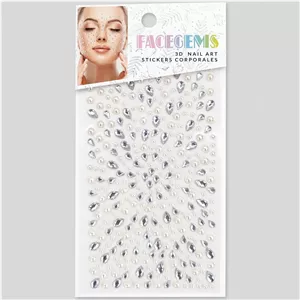 نگین صورت مدل اشک و مروارید بسته 300 عددی