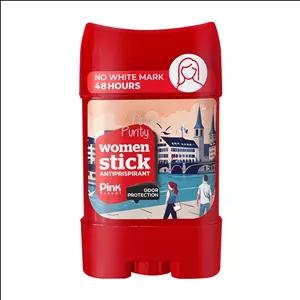 استیک ضد تعریق زنانه پینک ویژوآل مدل Pearl Purity با رایحه شیرین حجم 75 میلی لیتر 