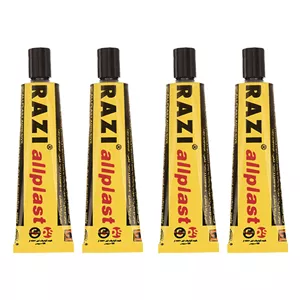 چسب رازی مدل Allplast  کد FN21 حجم 30 میلی لیتر بسته چهار عددی