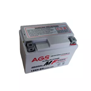 باتری موتورسیکلت ای جی اس مدل 12V5Ah مناسب برای ویو