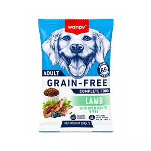 غذای خشک سگ ونپی مدل Grain Free Adult Lamb با طعم گوشت بره وزن 50 گرم