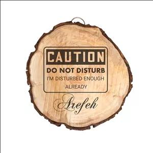 دیوار کوب چوبی مدل اسم عارفه 248652