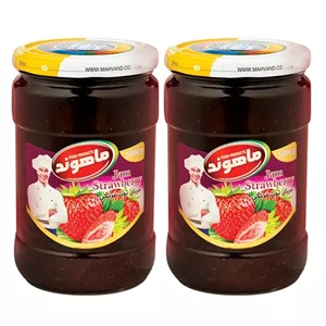 مربای توت فرنگی ماهوند - 800 گرم مجموعه 2 عددی