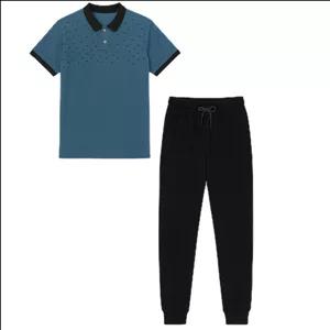 ست پولوشرت آستین کوتاه و شلوار راحتی مردانه مدل MND1997