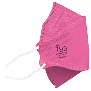 ماسک تنفسی ریما مدل سه بعدی N95 نانو کد Pink-F95 بسته 25 عددی