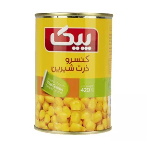کنسرو ذرت شیرین پیک - 420 گرم