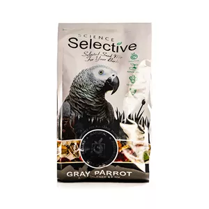 غذای طوطی کاسکو سلکتیو مدل GRAY PARROT وزن 1 کیلوگرم
