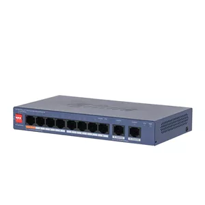 سوییچ poe شبکه هشت پورت داهوا مدل DH-CS4010-8GT-60