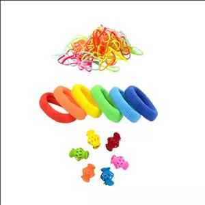 ست کش مو و کلیپس دخترانه مدل 03 بسته 3 عددی