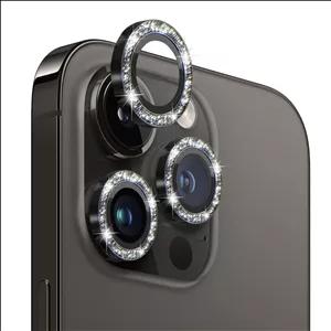 محافظ لنز دوربین فلزی مسیر مدل Shinny مناسب برای گوشی موبایل اپل iPhone 12 Pro Max