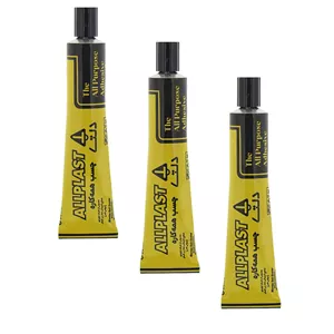 چسب همه کاره دلتا مدل Allplast حجم 50 میلی لیتر بسته 3 عددی