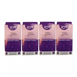 چسب زخم پنبه ریز مدل 5different مجموعه 4 عددی