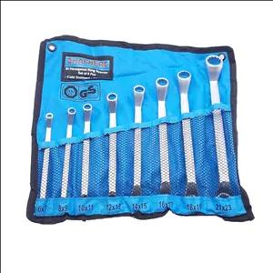 آچار دو سر رینگ هافنر مدل chrom vanadium 6-32 مجموعه 8 عددی