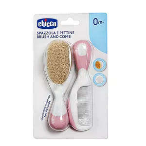 ست شانه و برس کودک چیکو مدل نوزادی