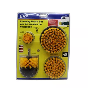 فرچه مبل شوی سر دریلی اریس مدل YP-85534/2-3.5-4/5INCH مجموعه 4 عددی 