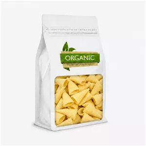 اسنک مخروطی پنیری ارگانیک - 500 گرم