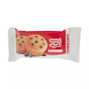 کیک دو قلو چیپسی نادری - 100 گرم 