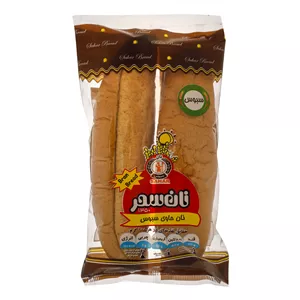 ‫نان ساندويچ سبوس دار نان سحر - 180 گرم بسته 2 عددی