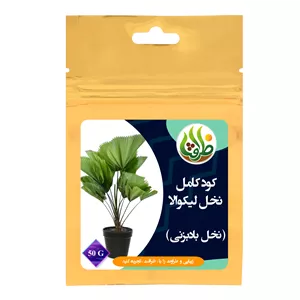 کود کامل تقویتی نخل بادبزنی ظرافت مدل KO21754 وزن 50 گرم