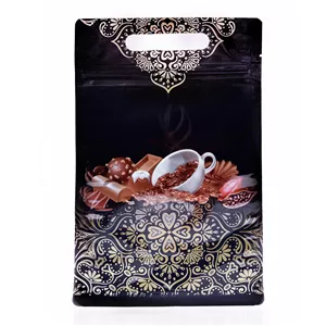 پاکت زیپ دار مدل قهوه و خشکبار مجموعه 20 عددی