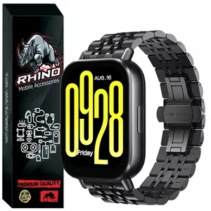 بند راینو مدل 7Bead مناسب برای ساعت هوشمند شیائومی Redmi Watch 5 Active / Redmi Watch 5 Lite 22MM 