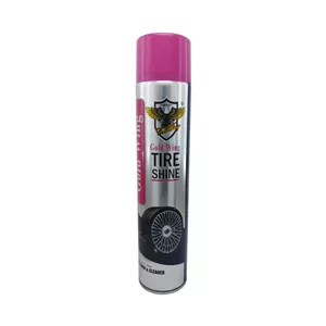اسپری براق کننده تایر گلدوینگ مدل Tire Shine حجم 700 میلی لیتر