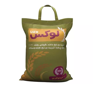 برنج سفید دانه بلند 1121 هندوستان لوکس - 10 کیلوگرم