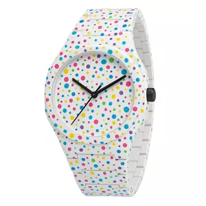 ساعت مچی عقربه‌ای  مدل اسپرت بند کربنی سبک قفل مخفی کد L1