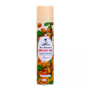 شامپو خشک لایتنس مدل Argan Oil مناسب برای موهای چرب حجم 200 میلی لیتر
