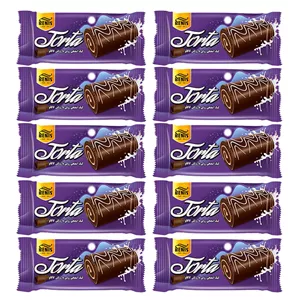 کیک مینی رول با روکش شکلات بنیس - 42 گرم بسته 10 عددی