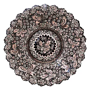 سینی مسی مدل الماس تراش کد HQ60slv