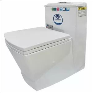 توالت فرنگی دو زمانه مروارید مدل مگا69