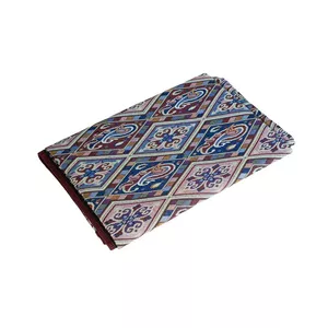 زیر انداز سفری 3 نفره مدل ضد آب طرح لوزی سایز 200×150 سانتی متر