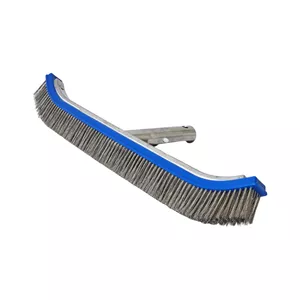 برس نظافت 45 سانتی (بزرگ) کف استخر با فرچه استیل مدل BR-04 کد PRD008