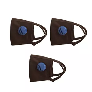 ماسک تنفسی فیلتر دار مدل پارچه ای بسته 3 عددی