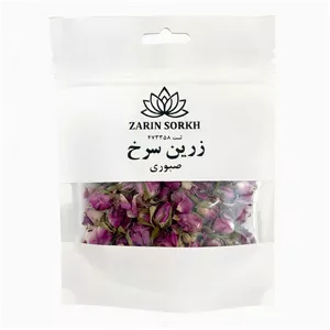 غنچه گل محمدی زرین سرخ - 30 گرم