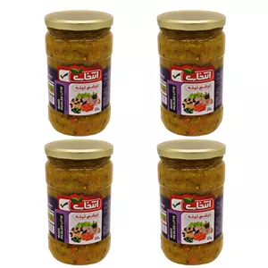 ترشی لیته انتخاب - 630 گرم بسته 4 عددی