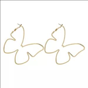 گوشواره زنانه آی ام مدل پروانه ای