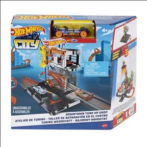 کیت ماشین بازی هات ویلز مدل Downtown Tune Up Shop کد HDR24 - HDR25
