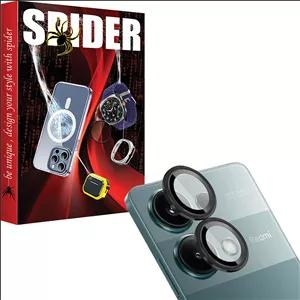 محافظ لنز دوربین اسپایدر مدل Ring Metal مناسب برای گوشی موبایل شیائومی Redmi Note 13 Pro 4G