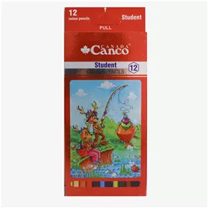 مداد رنگی 12 رنگ کنکو مدل student 3