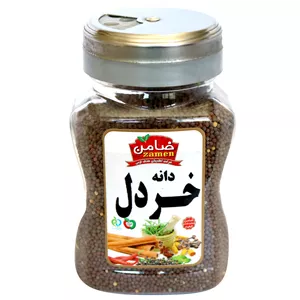 دانه خردل قهوه ای ضامن - 150 گرم