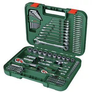 آچار و بکس بوش مدل فوق حرفه ای کد 1600A02Z9B مجموعه 132 عددی