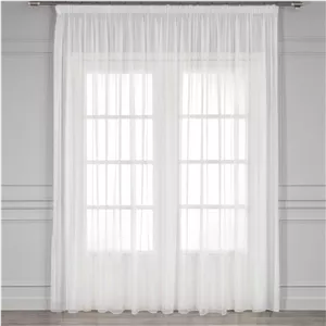 پرده مدل حریر شاین دار پلیسه سایز 285x1170 سانتی‌متر