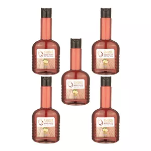 براق کننده و پولیش واکس چوب شاین مدل A.777 حجم 250 میلی لیتر بسته 5 عددی